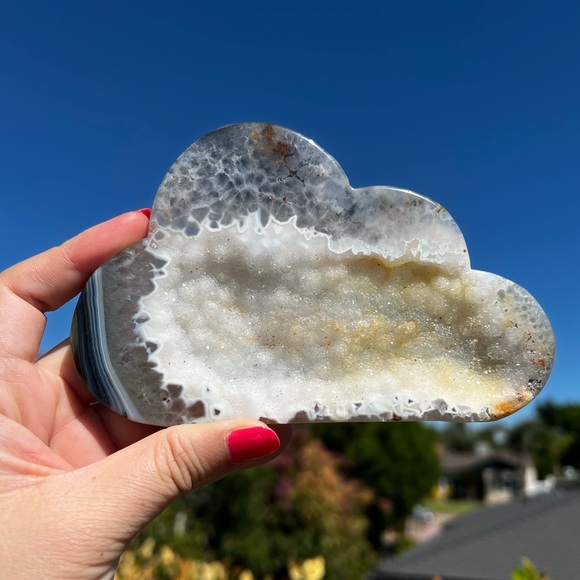 Sugar Druzy Agate Cloud - Picture 5 of 9